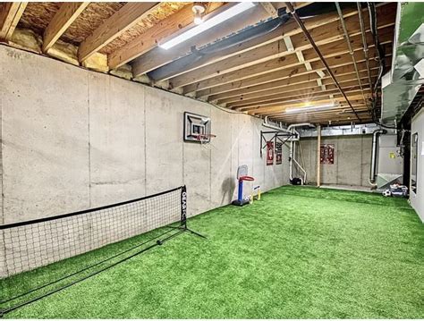 Pin on Basement redo | Indoor soccer field, Soccer room, Basement house