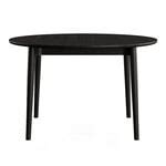 Northern Expand dining table, 120 cm, extendable, black oak | Finnish ...