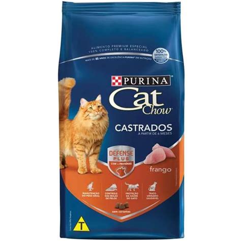 Ração Nestlé Purina Cat Chow para Gatos Castrados 10,1 Kg - Primopet