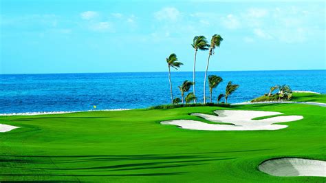 Golf Course on Ponte Vedra Beach Wallpaper for Desktop 1920x1080 Full HD