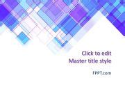 Free Blue & White PowerPoint Templates & Presentation Slides