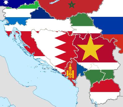 Flag map of Yugoslavia (confused domains) by hosmich on DeviantArt