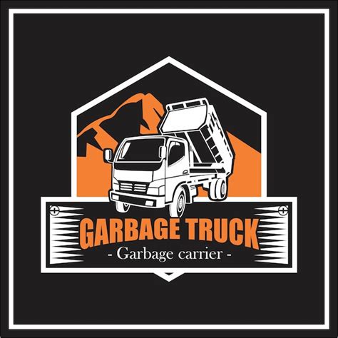 Premium Vector | Garbage Truck Logo