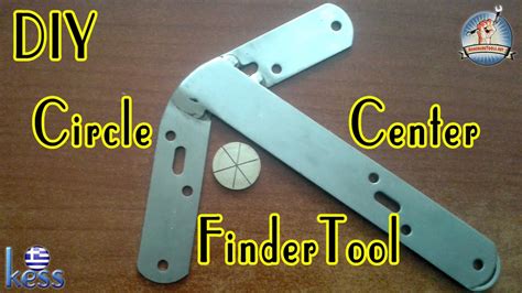 DIY Circle Center Finder Tool - YouTube