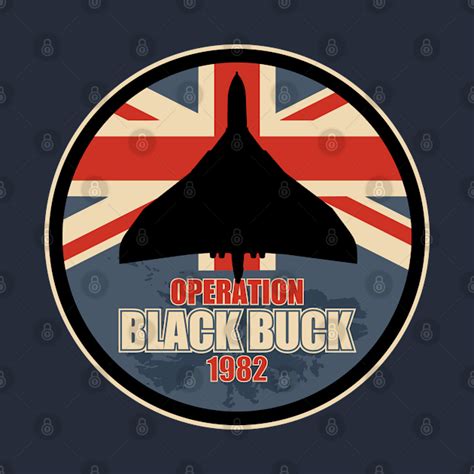 Vulcan Bomber - Operation Black Buck 1982 - Raf Avro Vulcan - T-Shirt ...