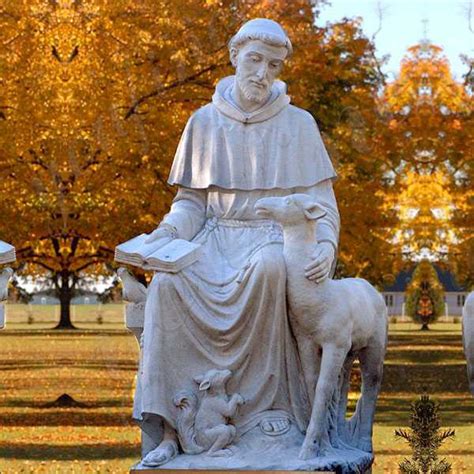 Popular Large Outdoor St Francis of Assisi Statue with Animal Catholic ...