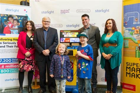 Starlight Children’s Foundation And Nintendo Unveil The Switch Gaming Station For Hospitalised ...