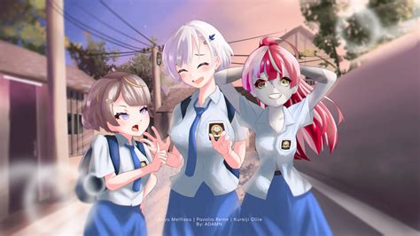 Hololive ID School Gen2 by AdamnPeople on DeviantArt