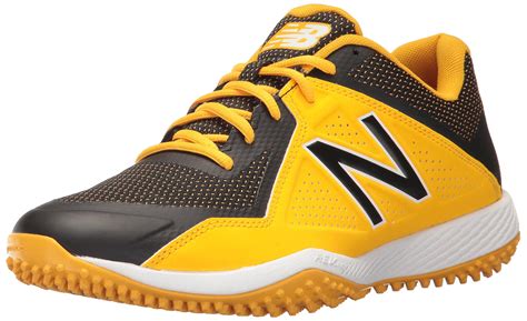 New Balance 4040 V4 Turf Baseball Shoe in Black/Yellow (Yellow) for Men - Lyst