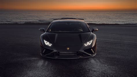 Lamborghini Huracan Evo Sport Black Car 4K HD Cars Wallpapers | HD Wallpapers | ID #65208