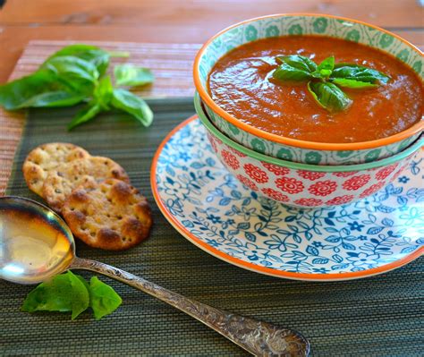 Super Creamy Tomato & Roasted Eggplant Soup (Vegan & Gluten-Free) | Recipe | Roast eggplant ...