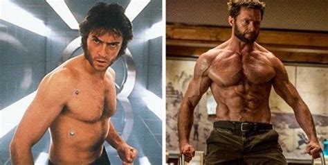 Wolverine then and now. | Hugh jackman wolverine workout, Hugh jackman, Wolverine hugh jackman