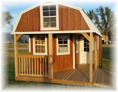 Deluxe Lofted Barn Cabin Storage Building | Lofted barn cabin, Cabin ...