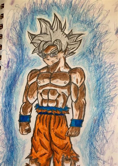 Mui Goku Pencil Drawing