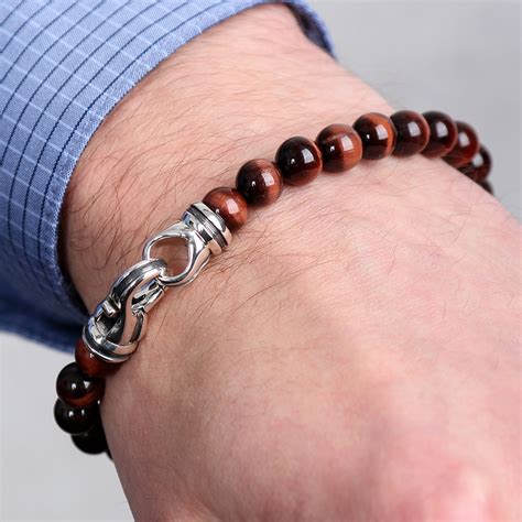 Men's Tiger's Eye Bracelet | Ben Bridge Jeweler