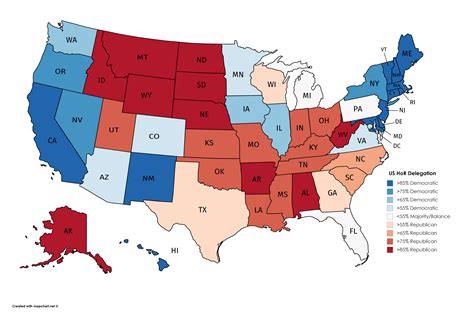 Map Of Us House Of Representatives - Printable Map Of The US