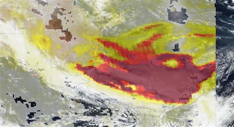 Stunning Satellite Images As Rain Brings Relief to Australia's Fires