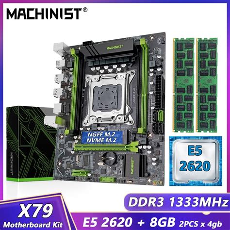 Buy Machinist X79 Motherboard combo With Intel Xeon E5 2620 CPU and 2*4GB DDR3 ram Online!