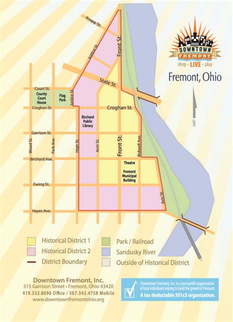 Downtown Map | Downtown Fremont, Ohio