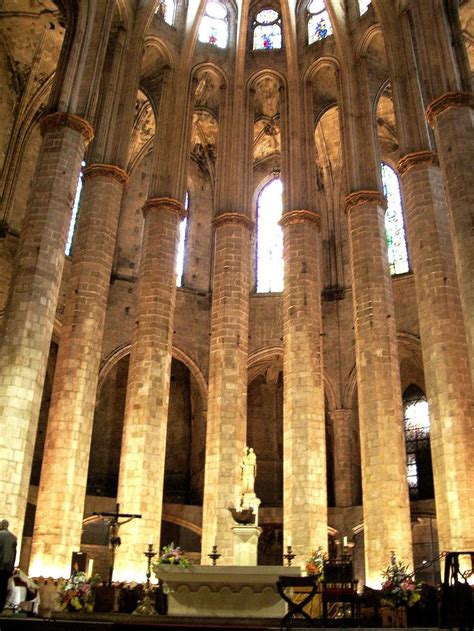 Santa Maria del Mar, Barcelona - Wikipedia, the free encyclopedia | Barcelona spain, Barcelona ...