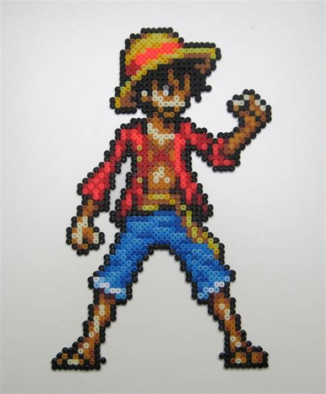 One Piece Luffy Pixel Art Pixel Art Lego Art Pixel Art Design | Porn ...