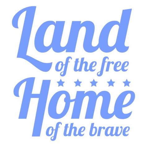 Land of the free home of the brave flat | Home of the brave, Land of the free, Brave