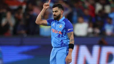 T20 World Cup India vs Pakistan: King Virat Kohli reclaims his stage | Cricket News - Times of India