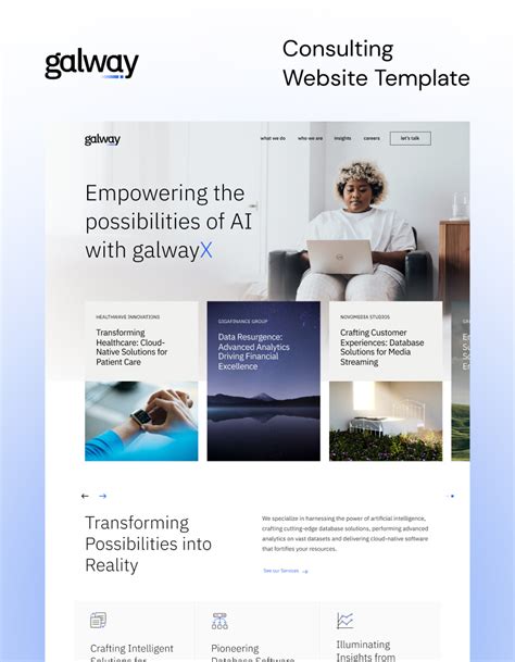 Galway - Consulting HTML5 Responsive Website Template