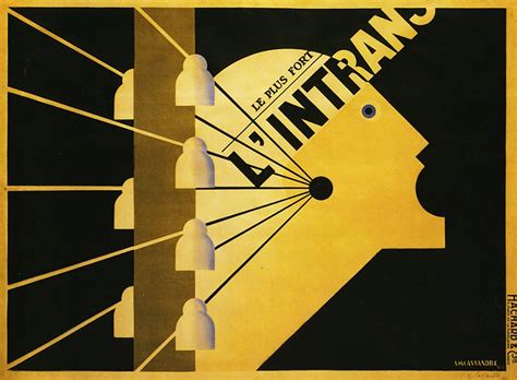 CASSANDRE. L'intransigeant. 1925. | Carteles modernos, Pósters art deco, Póster art déco