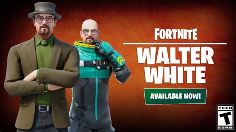 Walter White Fortnite- Coming in Breaking Bad Collab in 2022 | Walter white, Breaking bad, Fortnite