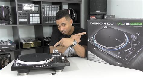 Denon DJ VL12 PRIME Turntable Review Video - YouTube