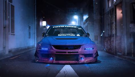 Online crop | HD wallpaper: mitsubishi, cars, custom, tuned, modified ...