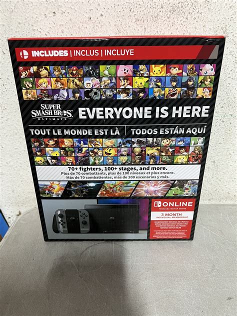 Nintendo Switch OLED Model Bundle: Super Smash Bros. Ultimate with 3 ...