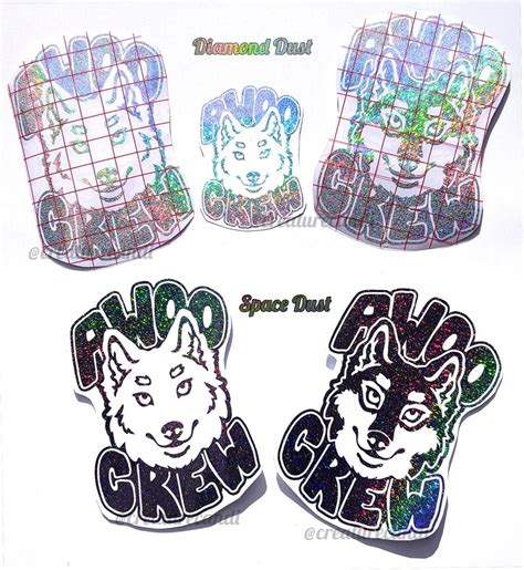 Awoo Crew Wolf Sticker Werewolf Sticker Wolf Pack Sticker - Etsy