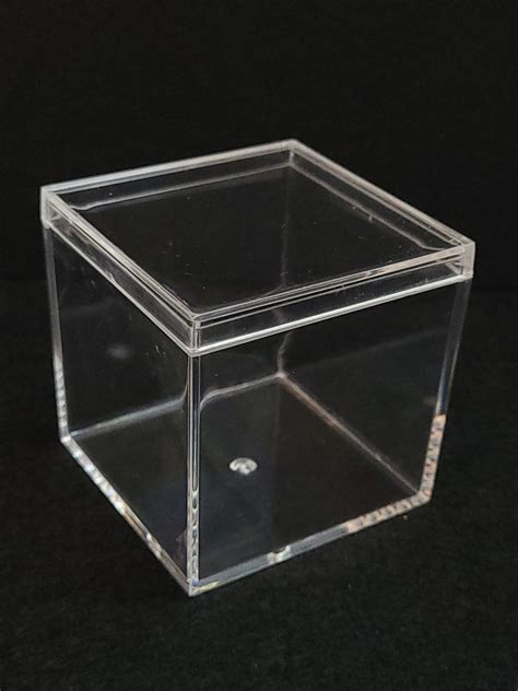 Acrylic Display Box, 2.2″ with Lid – Geiger Check