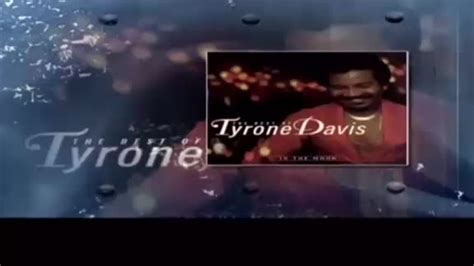 "In the Mood", Tyrone Davis. Álbum "In the Mood With Tyrone Davis ...