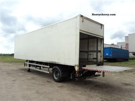 Groenewegen city-trailer, box 1997 Box Semi-trailer Photo and Specs