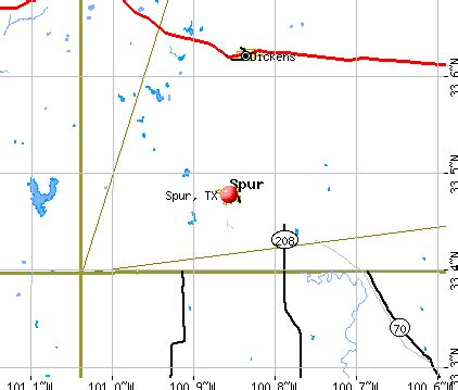 Spur, Texas (TX 79370) profile: population, maps, real estate, averages, homes, statistics ...