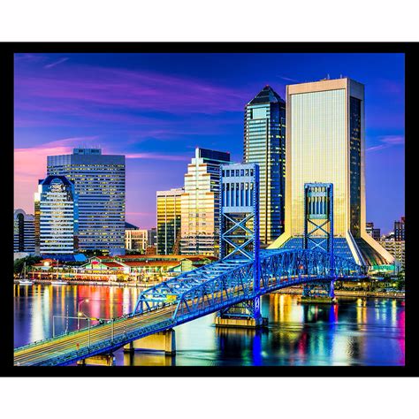 Jacksonville Skyline - Night Light Designs