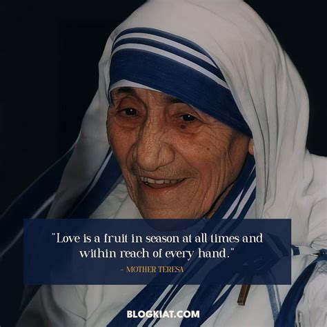 40 Best Mother Teresa Quotes on Kindness - Blogkiat