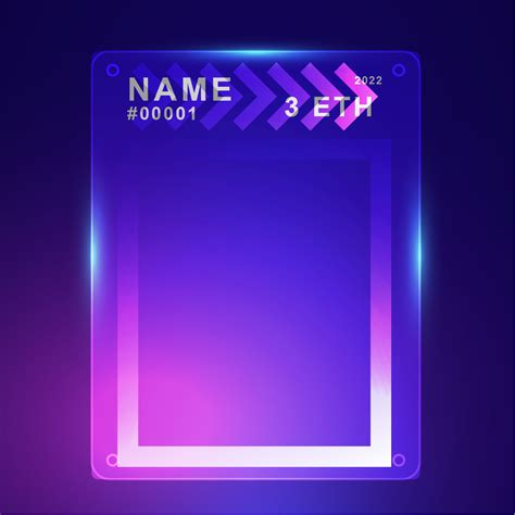 NFT Card Template Updated Modern Design – DesignMadEasy