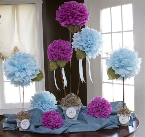 Jumbo Tissue Paper Flower Centerpieces | Unique Party Ideas | Pintere…