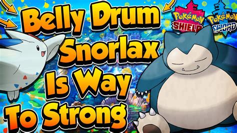 Belly Drum SNORLAX CAN SWEEP Any Team! - Pokémon Sword and Shield ...