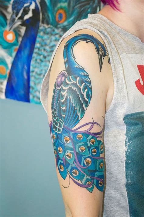 125 Pretty Peacock Tattoos You Can Try - Wild Tattoo Art