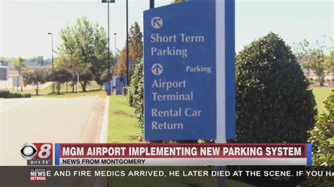 Montgomery Regional Airport Implements New Parking System - WAKA 8