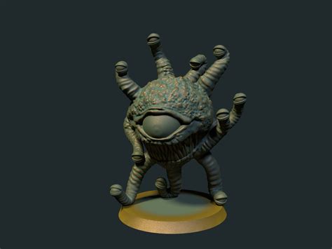 Brite Minis - Beholder - 3d-printable miniatures for tabletop ...