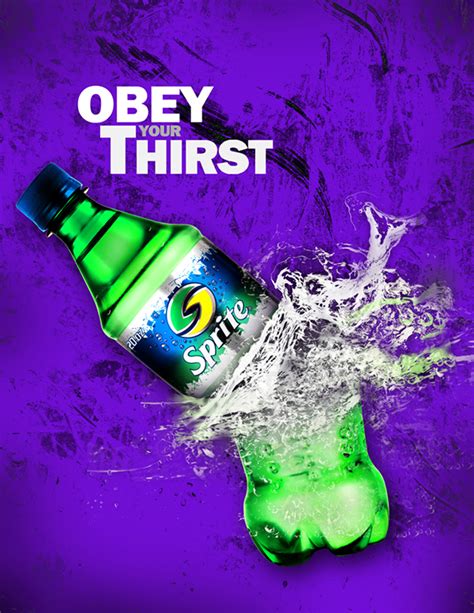 Sprite Ad | Obey your thirst on Behance