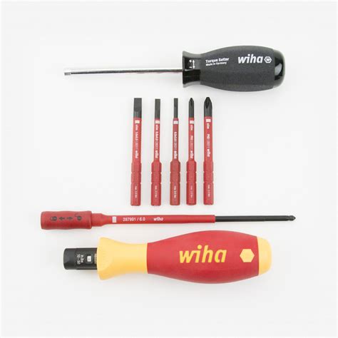 Wiha 28791 Insulated Slotted/Phillips Torque Control 8 Pc Set