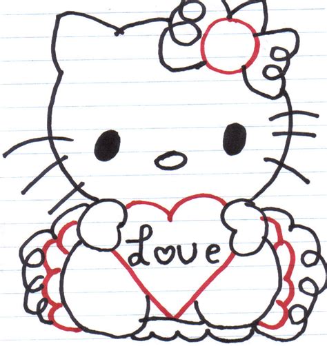 Hello Kitty Love by HORROR-CHICK66 on DeviantArt