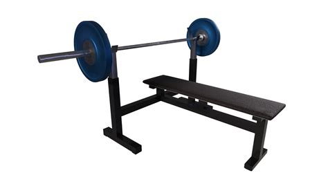 Gym equipment barbell model - TurboSquid 2169327